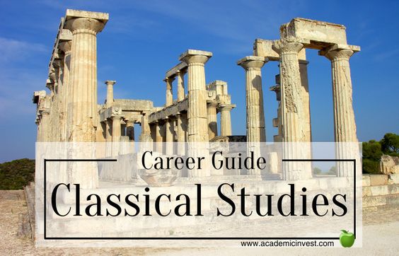 What you can do with a classical studies degree