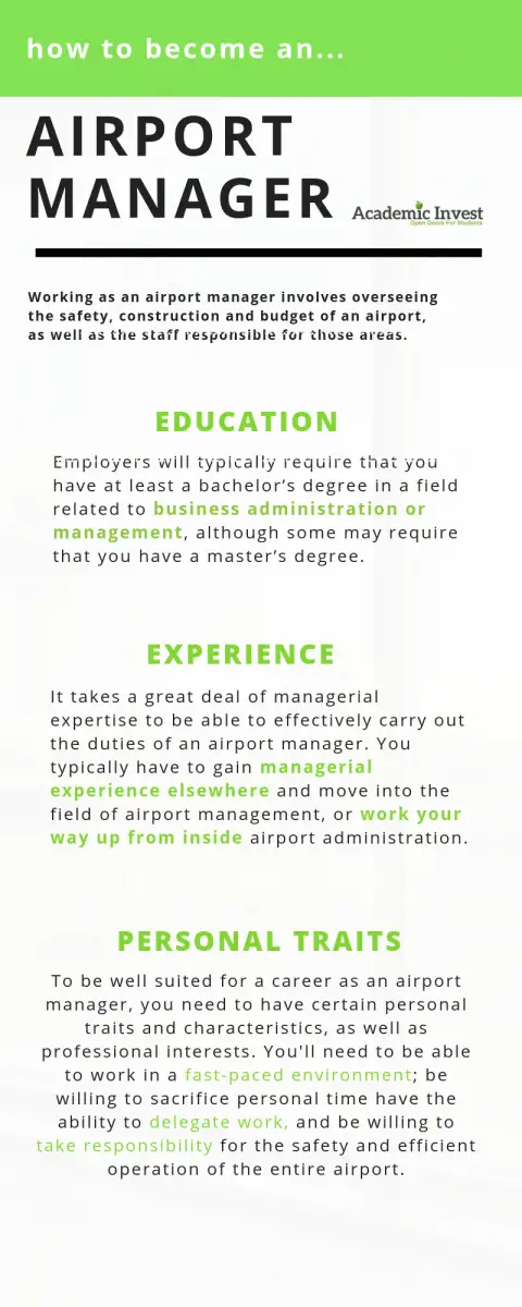 How to Become an Airport Manager